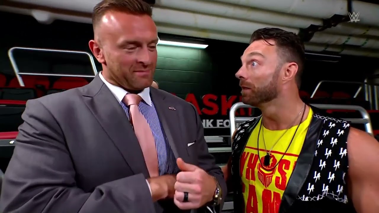Carmelo Hayes confronts LA Knight: SmackDown, Jun. 7, 2024 background