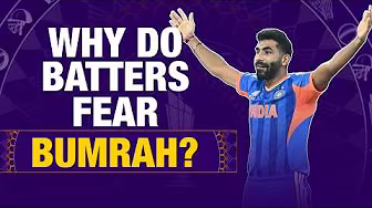 Why do batters fear Jasprit Bumrah? Answered