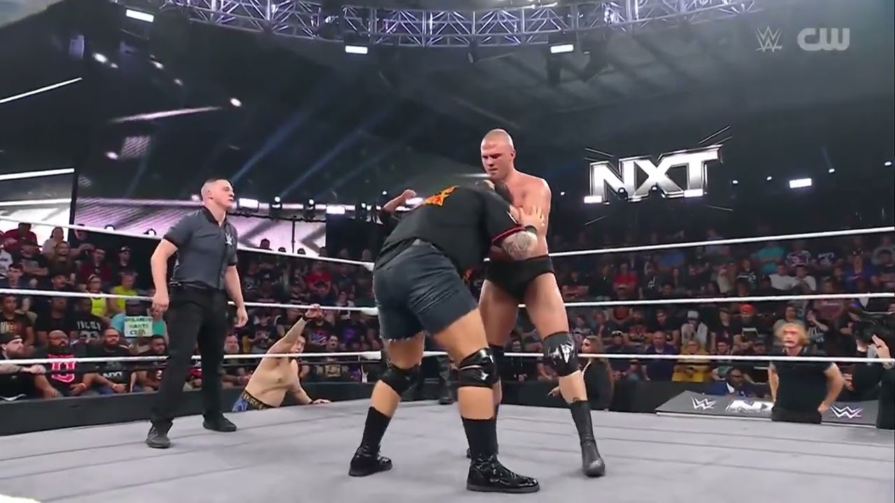 Hank Walker & Tank Ledger vs NQCC vs Josh Briggs & Yoshiki Inamura (1/2): NXT, Feb. 11, 2025 background
