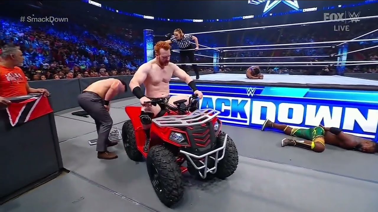 WWE SMACKDOWN SHEAMUS VS BIG E 03/04/22 backdrop