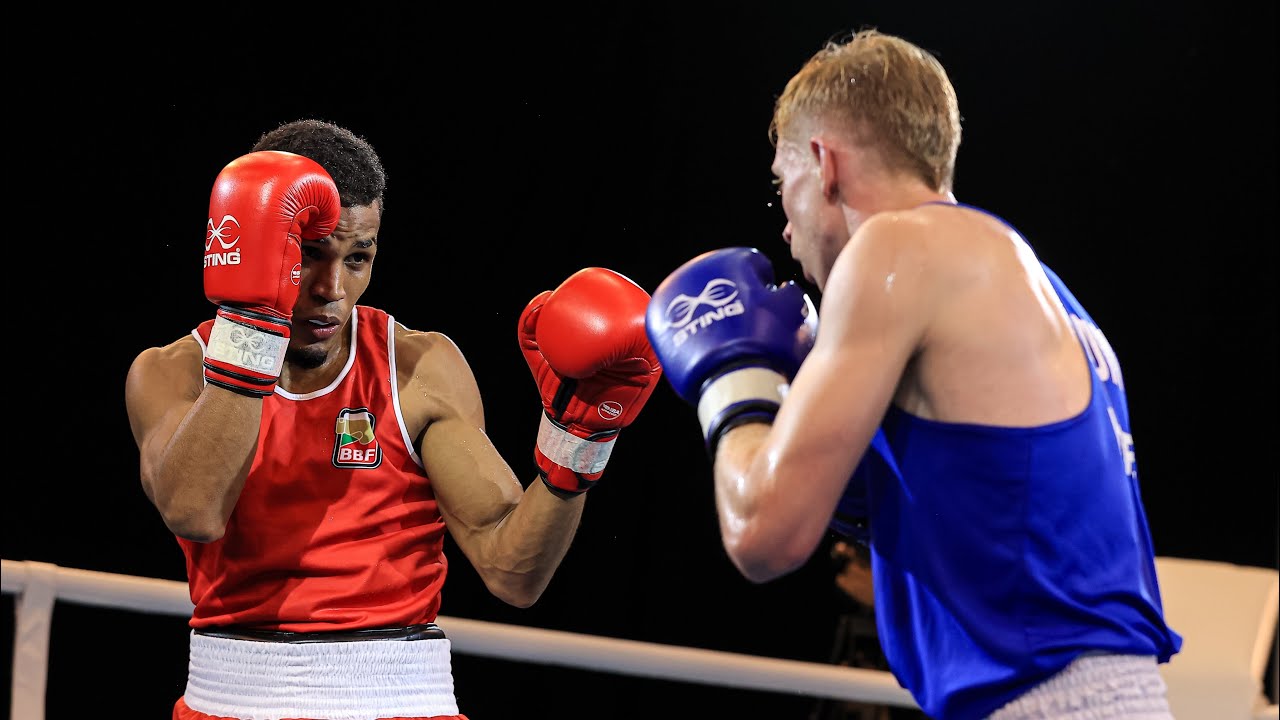 Javier Ibáñez (BUL) vs. Roland Veres (HUN) EUBC Cup 2023 SF's (57kg) background