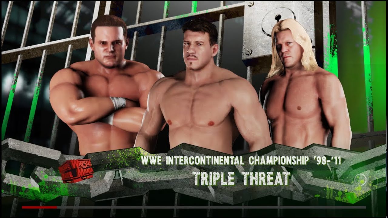 Jerchio vs Gurrero vs Bulldog . WrestleMania 16 (re-imagined). WWE 2K18.