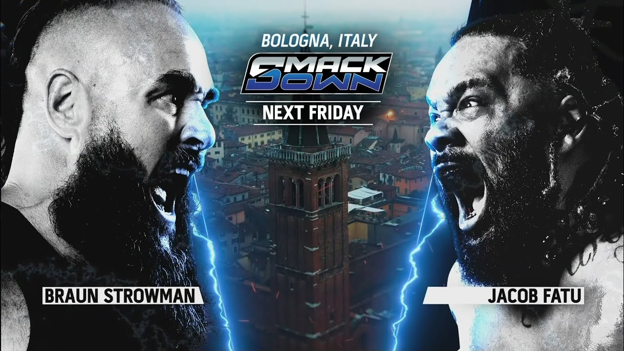 Braun Strowman vs Jacob Fatu (1/2): SmackDown, Mar. 21, 2025 background