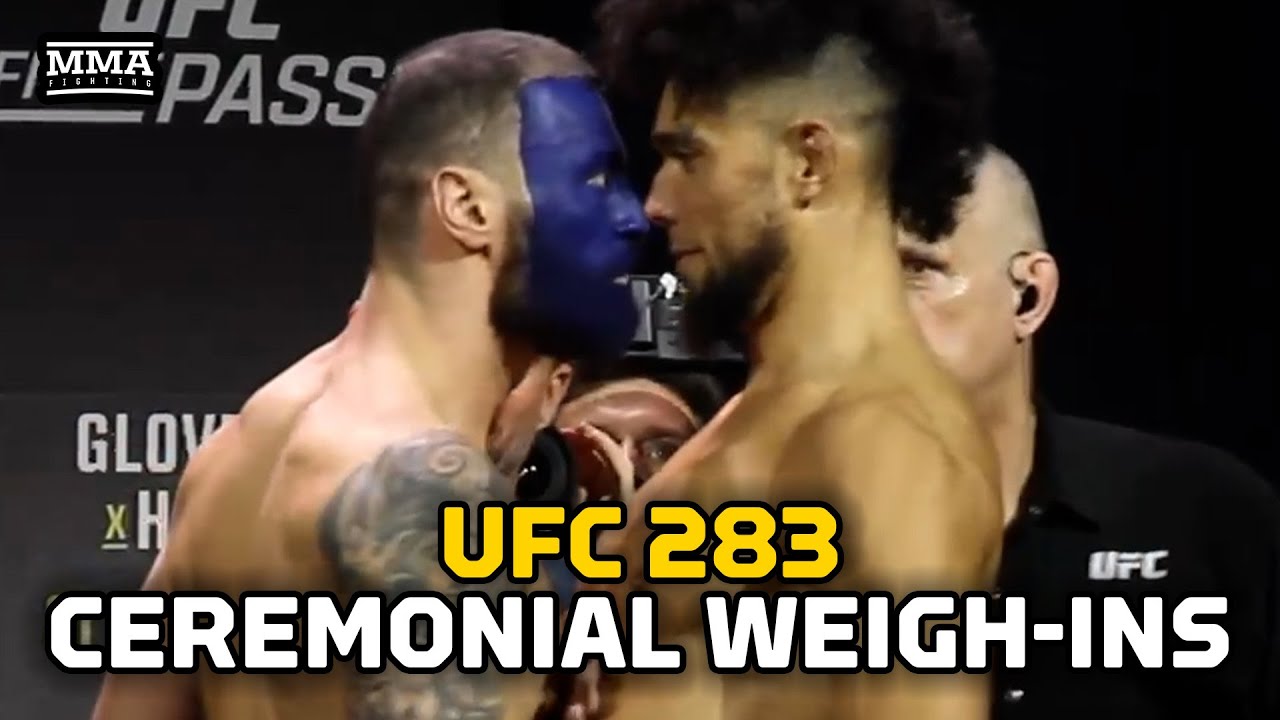 UFC 283 Final Faceoffs | MMA Fighting background