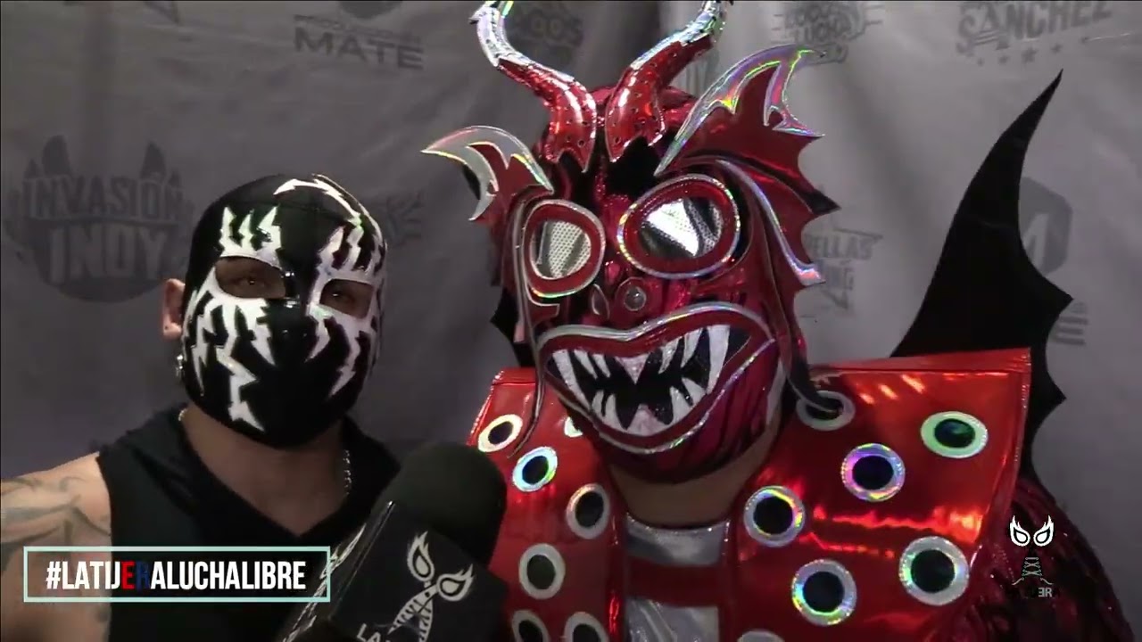 Hijo de Alebrije y Relámpago: Es mi penúltima lucha en México, porque pronto les daré noticias backdrop