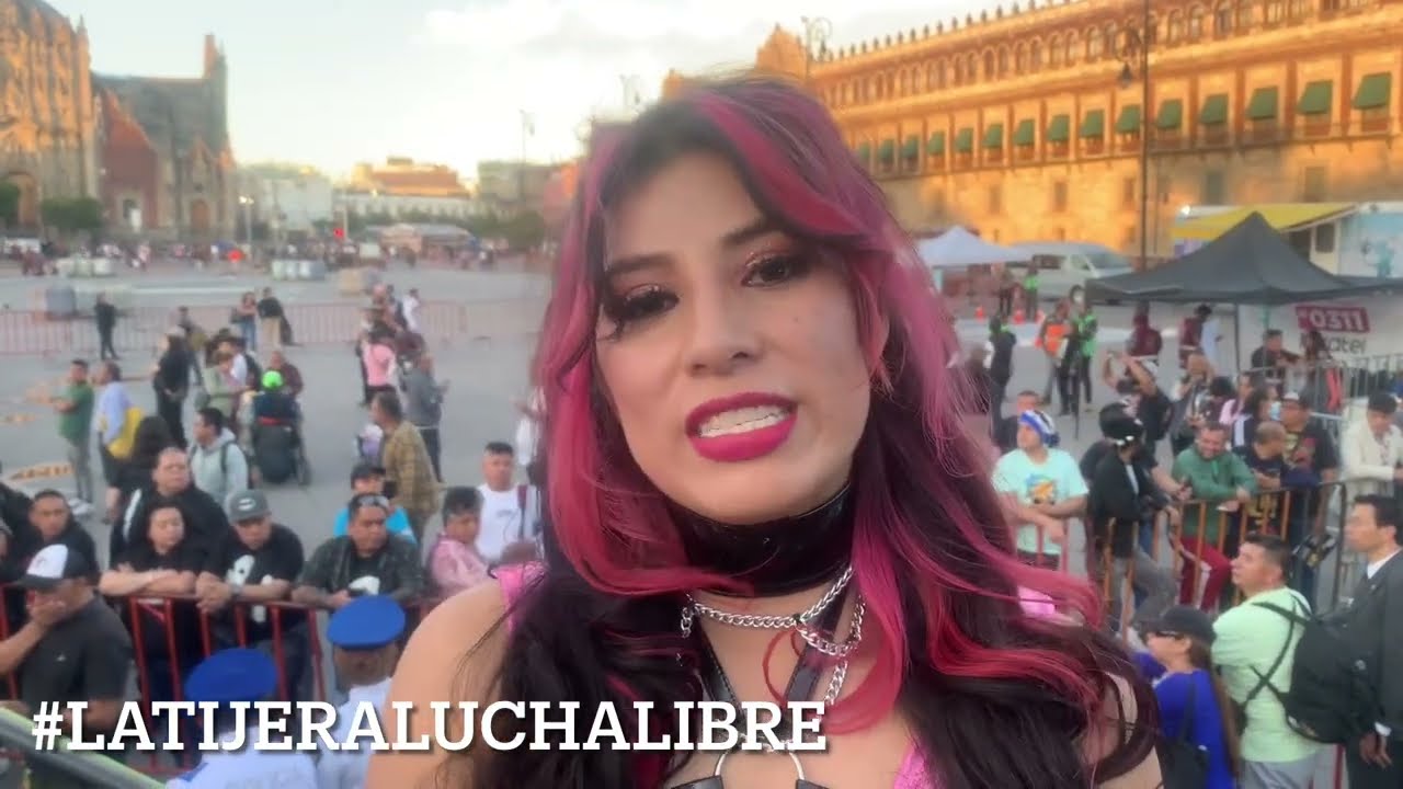 Sussy Love: Estoy de regreso, luego de una operación, 6 meses fuera del ring. Agarrar confianza background