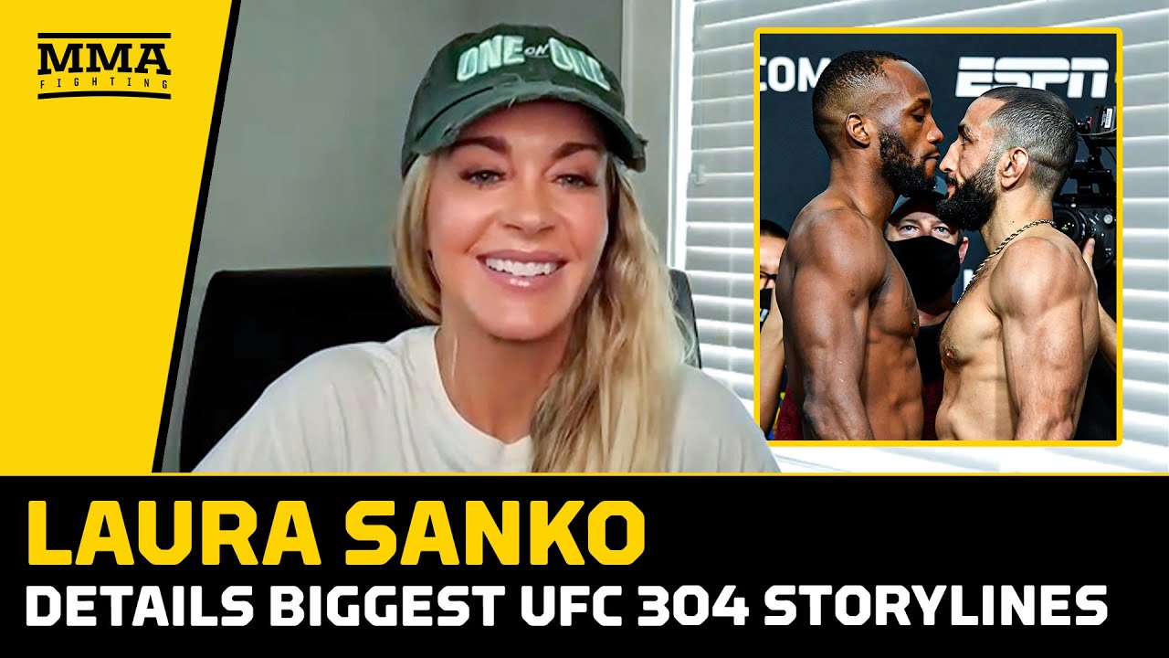 Laura Sanko: Jon Jones Is The GOAT, But Tom Aspinall Is The Best Heavyweight | UFC 304 Preview background