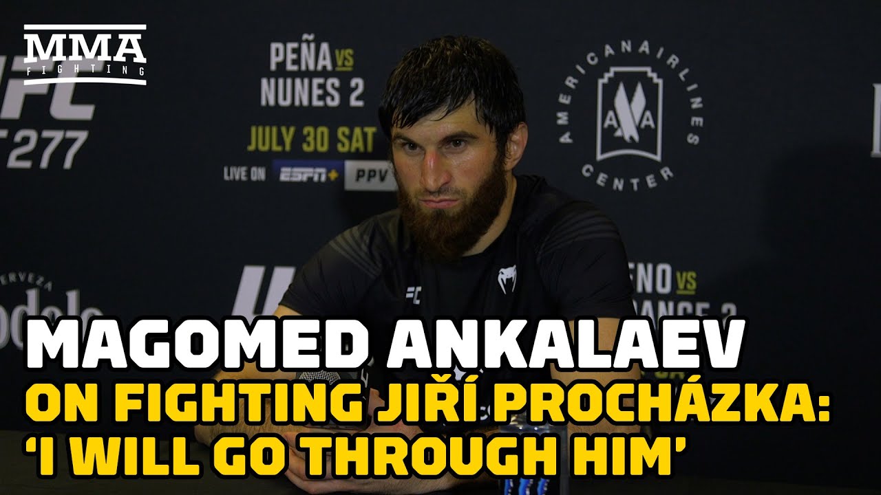 Magomed Ankalaev Prepared To Fight Jiri Prochazka: ‘I Will Go Through Him’ | UFC 277