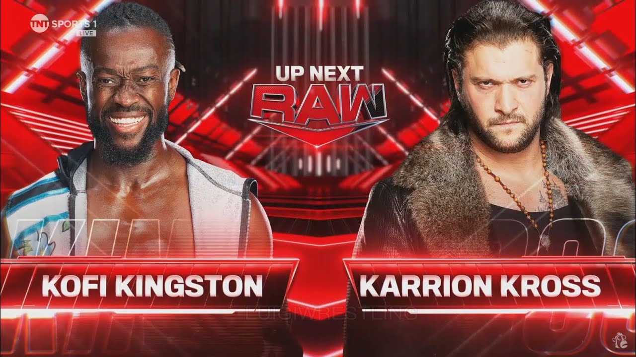 Kofi Kingston vs Karrion Kross: Raw, Jun. 24, 2024 background