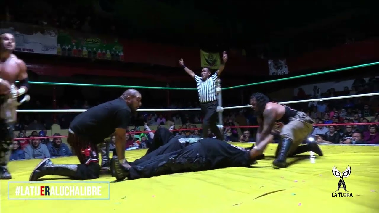 Perros del Mal: Damián 666, Joe Líder y X Fly Vs Negocio: Fresero Jr, Texano Jr y Demonio Infernal