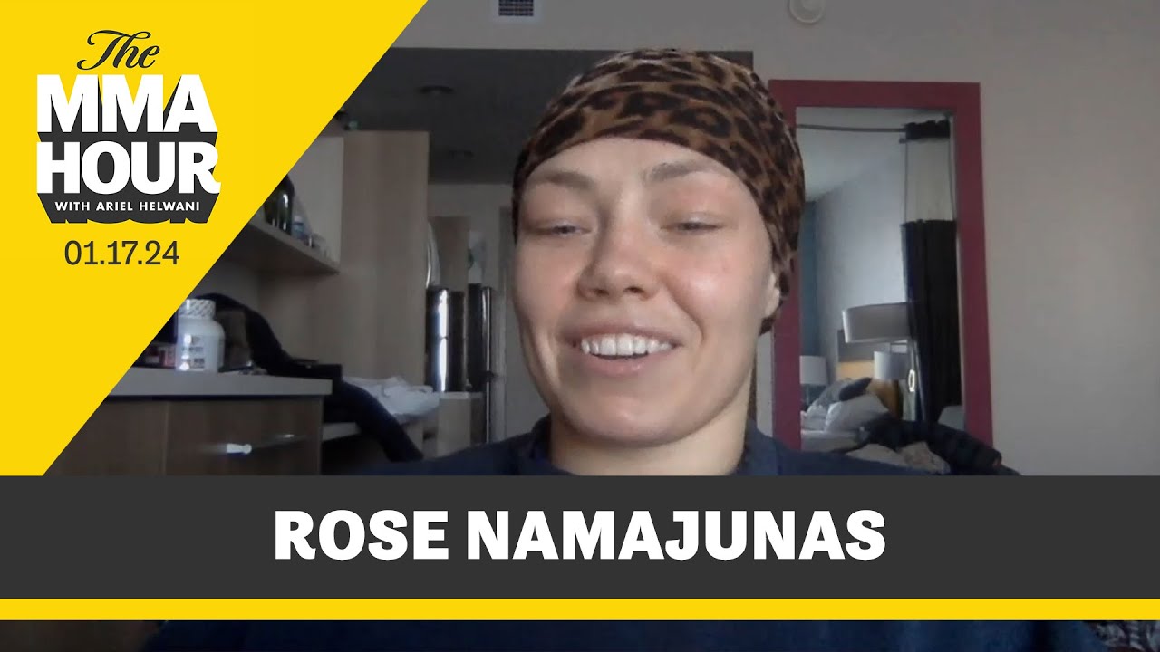 Rose Namajunas Didn't Think About Retirement After Most Recent Loss | The MMA Hour background