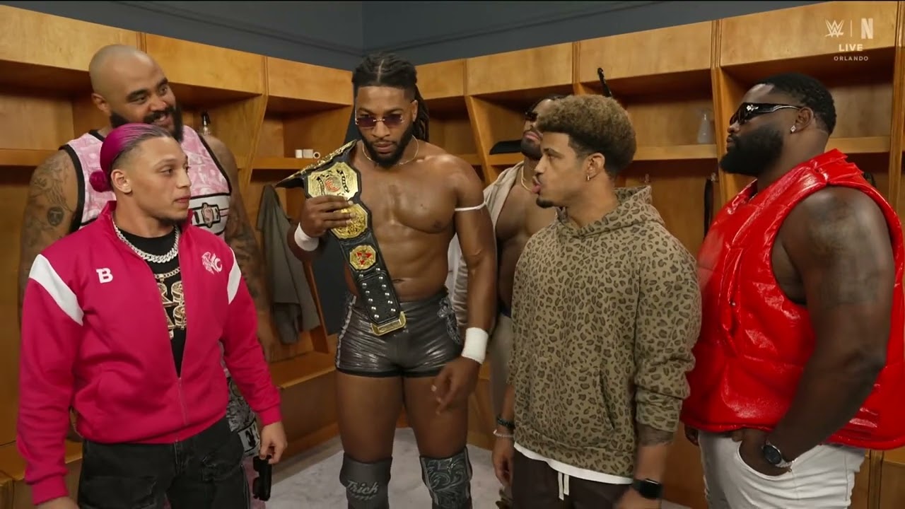 Wes Lee will replace KC Navarro in the 6-Man Tag Team Match | NXT June 17, 2025 background