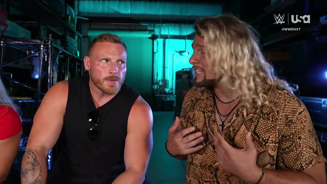 Lexis King confronts Ridge Holland & Duke Hudson: NXT, May. 07, 2024 background