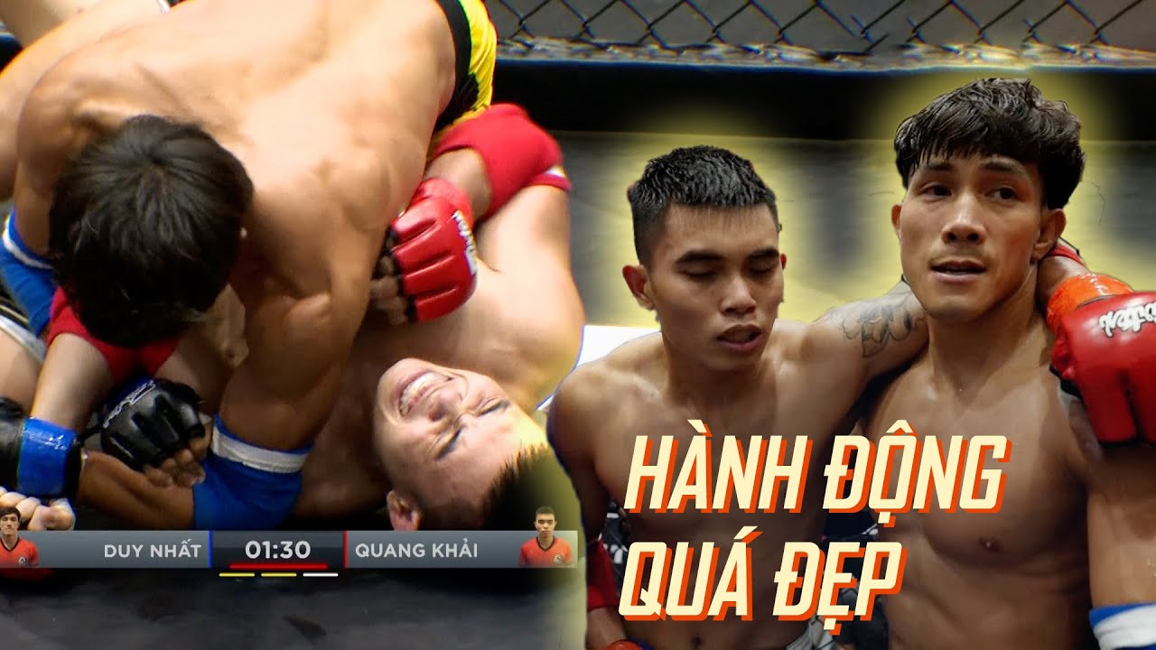 Choáng Với Màn Knock Out Chớp Nhoáng Của Nguyễn Trần Duy Nhất Và Hành Động Cực Đẹp Cuối Trận background
