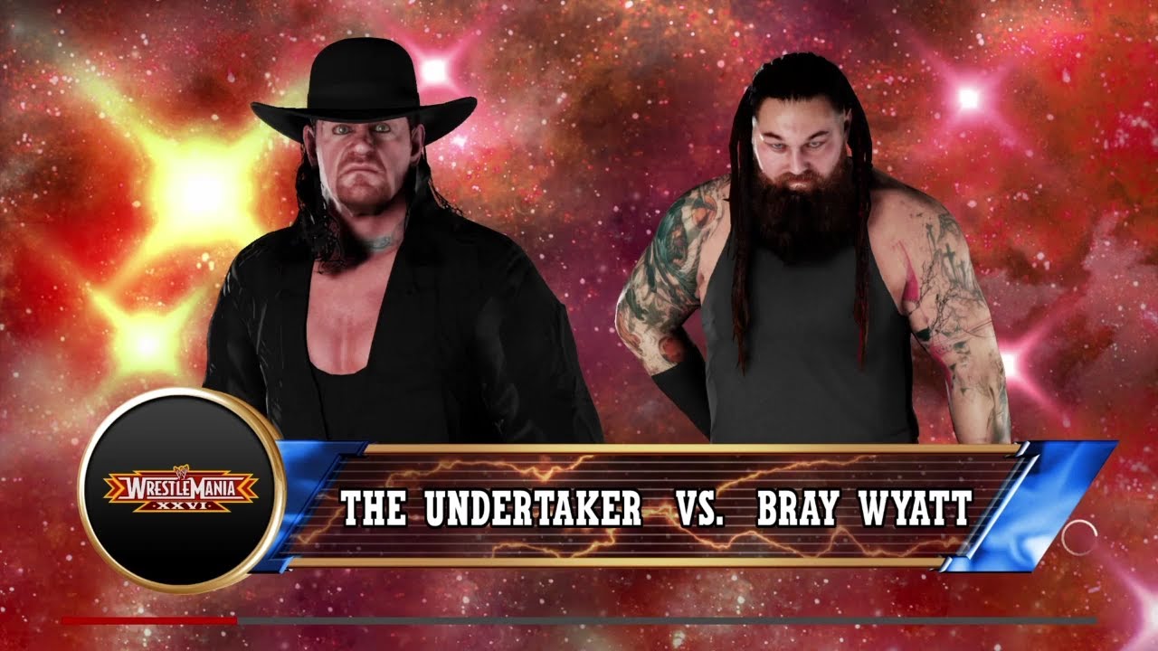 The Undertaker vs Bray Wyatt WrestleMania 31 WWE 2K18
