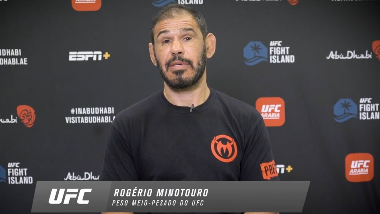 UFC Fight Island 3: Rogério Minotouro - "Estou lutando por 19 anos de carreira" backdrop
