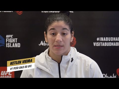 'Vai ser uma guerra de três rounds' | Ketlen Vieira | UFC 253