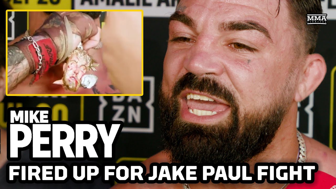 Fired Up Mike Perry Sends Warning To Jake Paul: 'You Can Box But I CAN FIGHT!!'