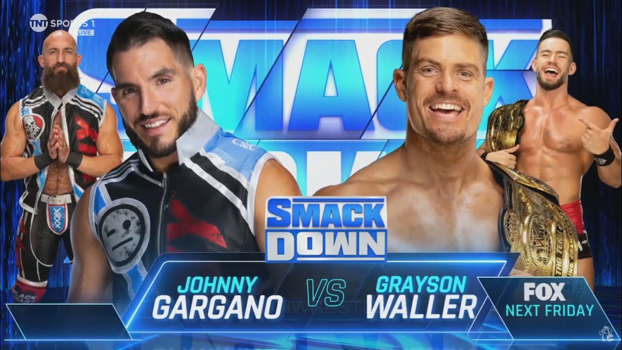 Johnny Gargano vs Grayson Waller: SmackDown, Jun. 7, 2024 background