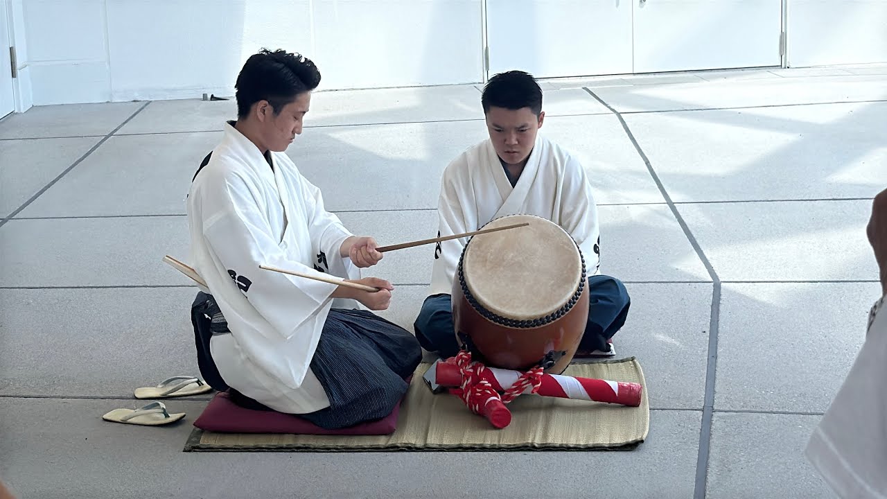 寄せ太鼓 IGアリーナにて - 天琉 健太【大相撲令和7年7月場所】 yosedaiko drums - Takeru Kenta