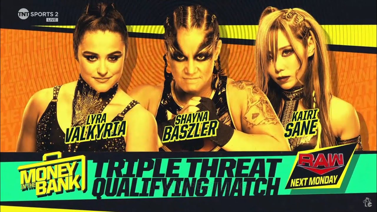 Valkyria vs Baszler vs Sane - Women's MITB Triple Threat Qualifying Match: Raw, Jun. 24, 2024