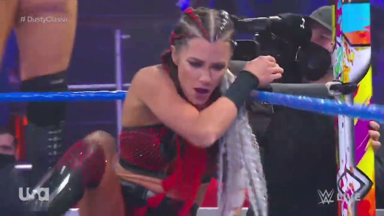 WWE NXT 2.0 IVY NILE & AND TATUM PAXLEY VS KACY CATANZARO & KAYDEN CARTER 02/22/22 backdrop