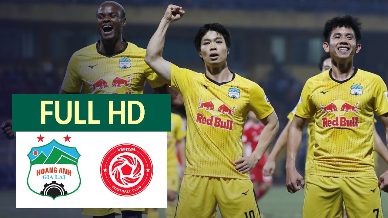 🔴FULL HD: HAGL - Viettel l Công Phượng hủy diệt hàng thủ Viettel background