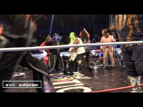 Relevos atómicos La Puerquiza Extrema Vs Rhinos en el an1versario New Exotic