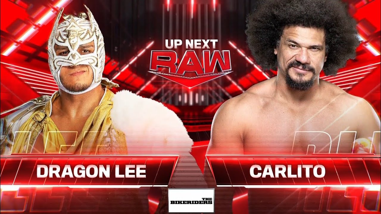 Carlito vs Dragon Lee: Raw, Jun. 17, 2024 background