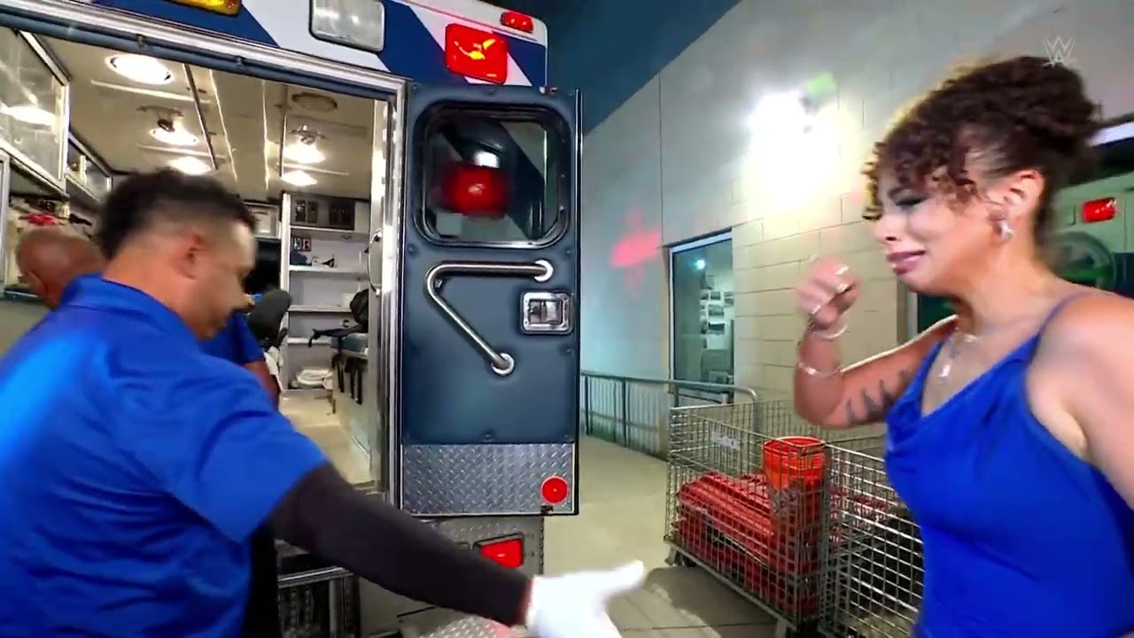 Bron Breakker destroys Ricochet & Ilja Dragunov at Backstage: Raw, Jun. 10, 2024