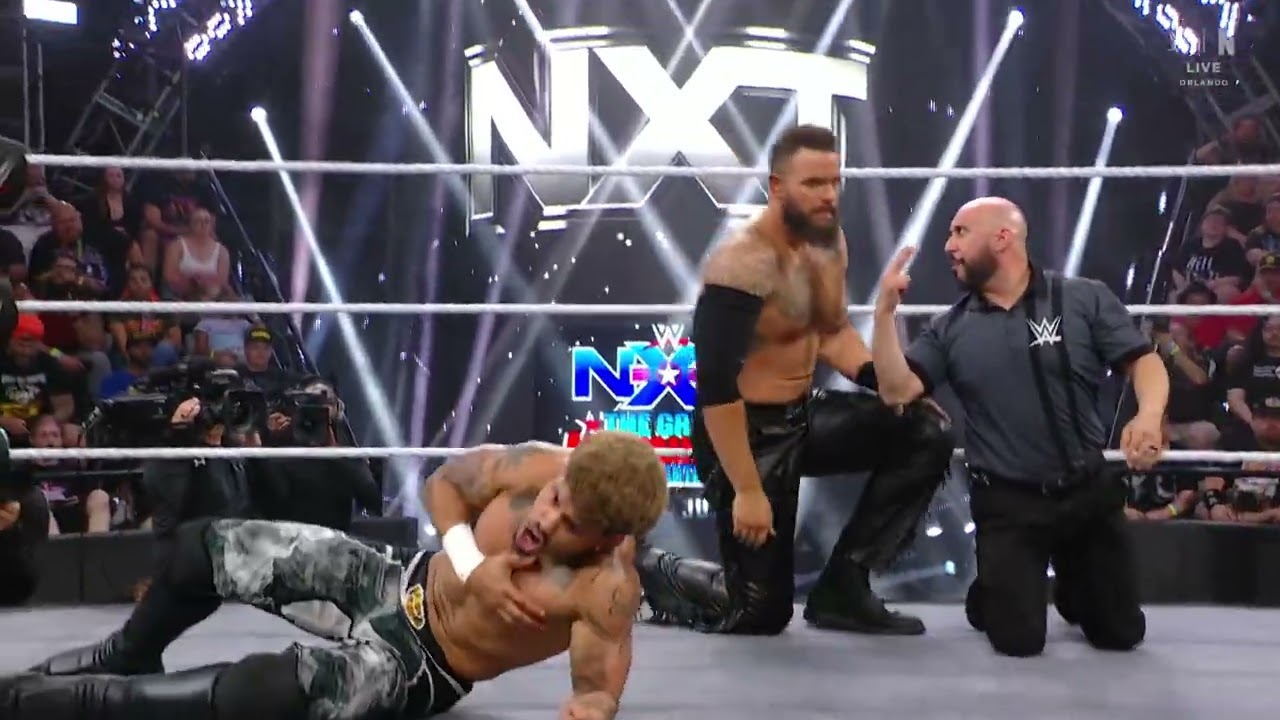 Elijah, Josh Briggs & Inamura vs Trick Williams, AJ Francis & Wes Lee | NXT June 17, 2025 (Part 1) background