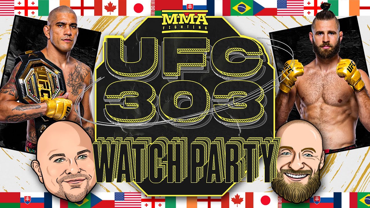UFC 303: Pereira vs. Prochazka 2 LIVE Stream | Main Card Watch Party | MMA Fighting background