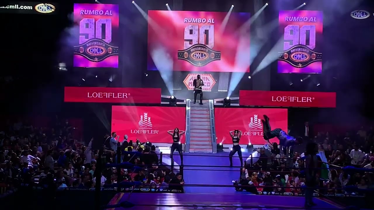 El contingente extranjero del Grand Prix ya pisó el ring de la México y llegaron con todo