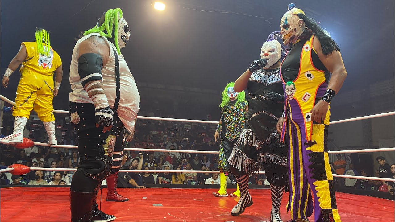 Lucha estelar de Alto Voltaje: Psycho Circus Vs Puerquiza Extrema con AULL en la Arena López Mateos