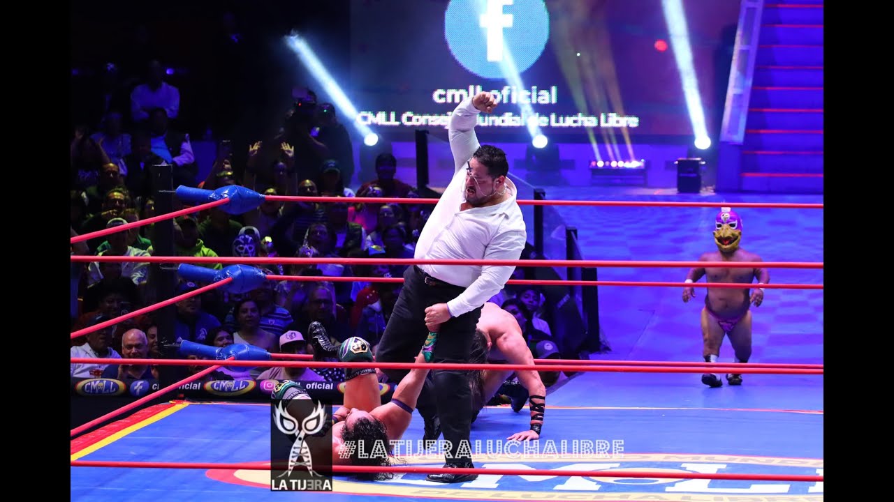 Volador Jr finge un faul de Ángel de Oro y se lleva el triunfo junto a Templario y Averno background