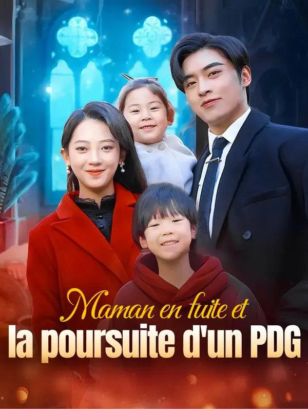 Maman en fuite et la poursuite d'un PDG poster