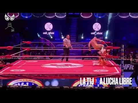 Deteniendo el reloj en 7:26, Hombre Bala Jr se lleva el triunfo ante un aguerrido Felino Jr background