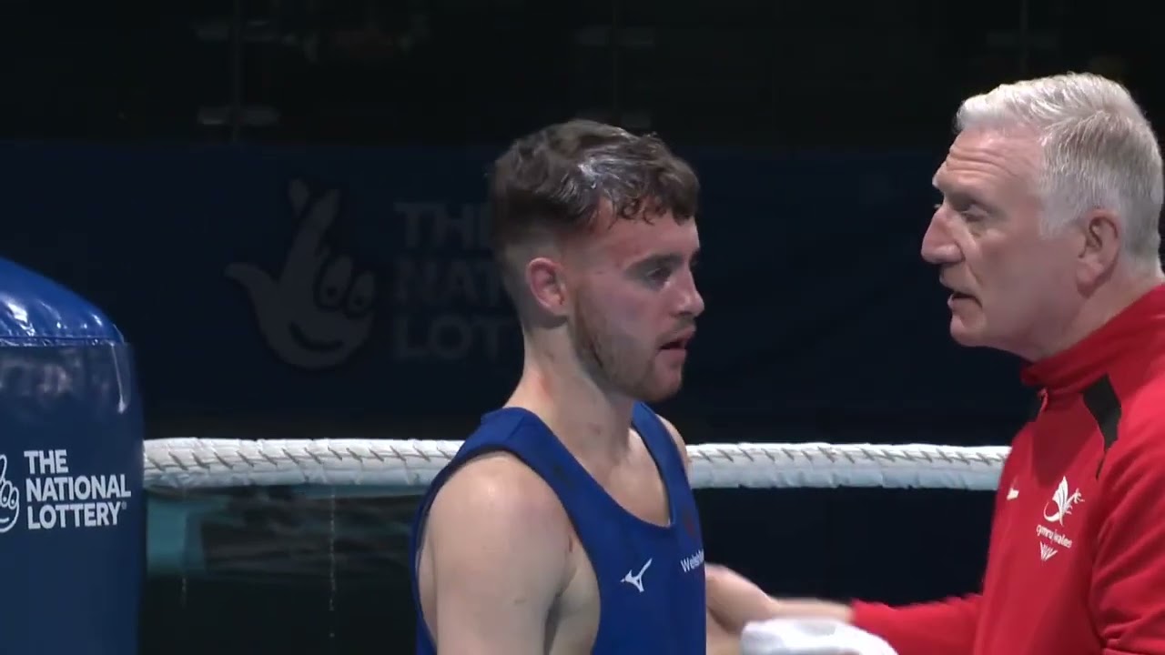 Kiaran MacDonald (ENG) vs. Scott Richards (WAL) GB Open 2024 QF's (51kg) background