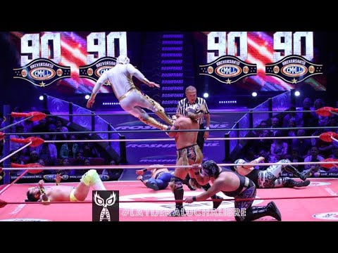 Reporte CMLL: Mercurio, Minos y Full Metal Vs Galaxy, Shockercito y Fantasy background