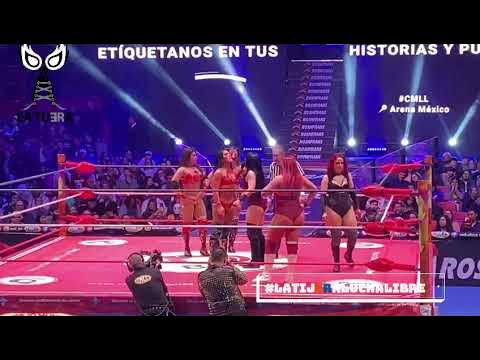 ¡Tessa Blanchard se le va con todo y escupitajo incluido a Stephanie Vaquer! background