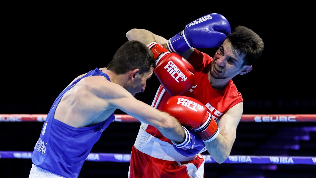 Sakhil Alakhverdovi (GEO) vs. Baregham Harutyunyan (ARM) European Championships 2024 QF's (48kg)