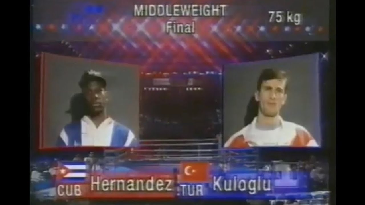 Ariel Hernández (CUB) vs. Akin Kuloğlu (TUR) World Amateur Boxing Championships 1993 Final (75kg)