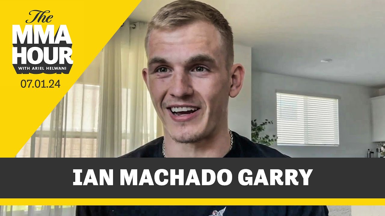 Ian Machado Garry Furious Over Critics Who Called UFC 303 A Draw | The MMA Hour background