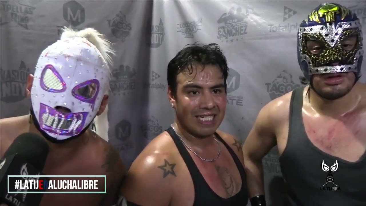 Team Locos X La Lucha: No pueden venir a la Arena Neza a faltar al respeto; somos calidad background