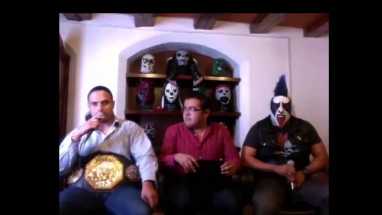 Texano Jr. y Psycho Clown - Twitcam Parte 3 Rumbo a Héroes Inmortales - Lucha Libre AAA background