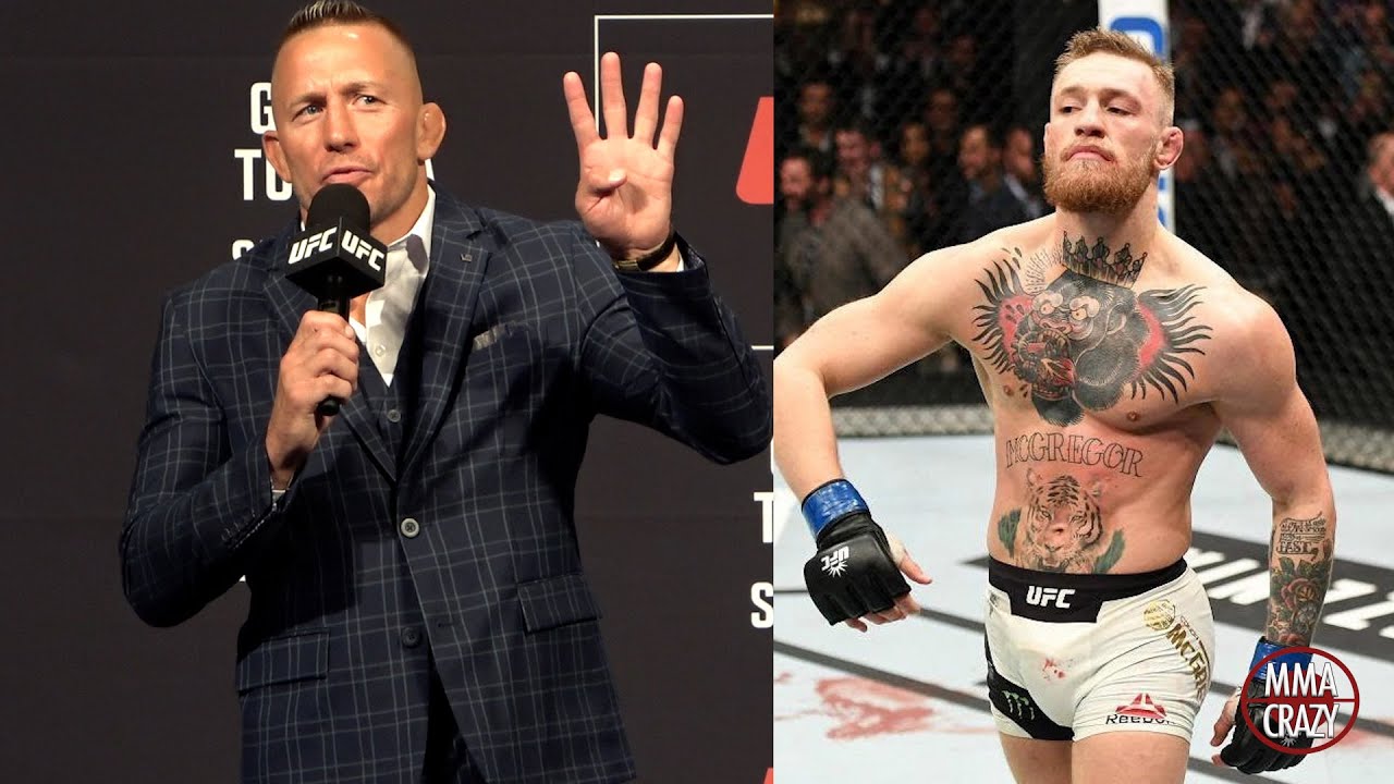 Georges St-Pierre reveals his MMA Mount Rushmore including Conor McGregor background