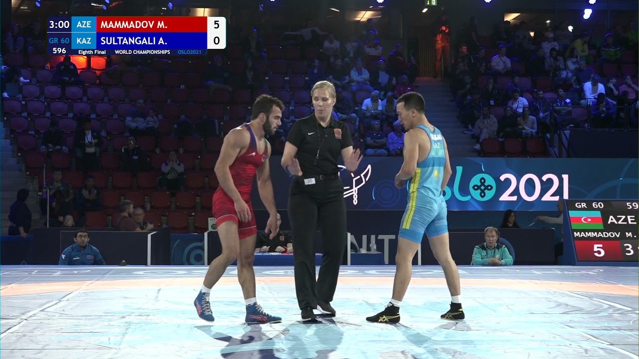 1/8 GR - 60 kg: M. MAMMADOV (AZE) v. A. SULTANGALI (KAZ)