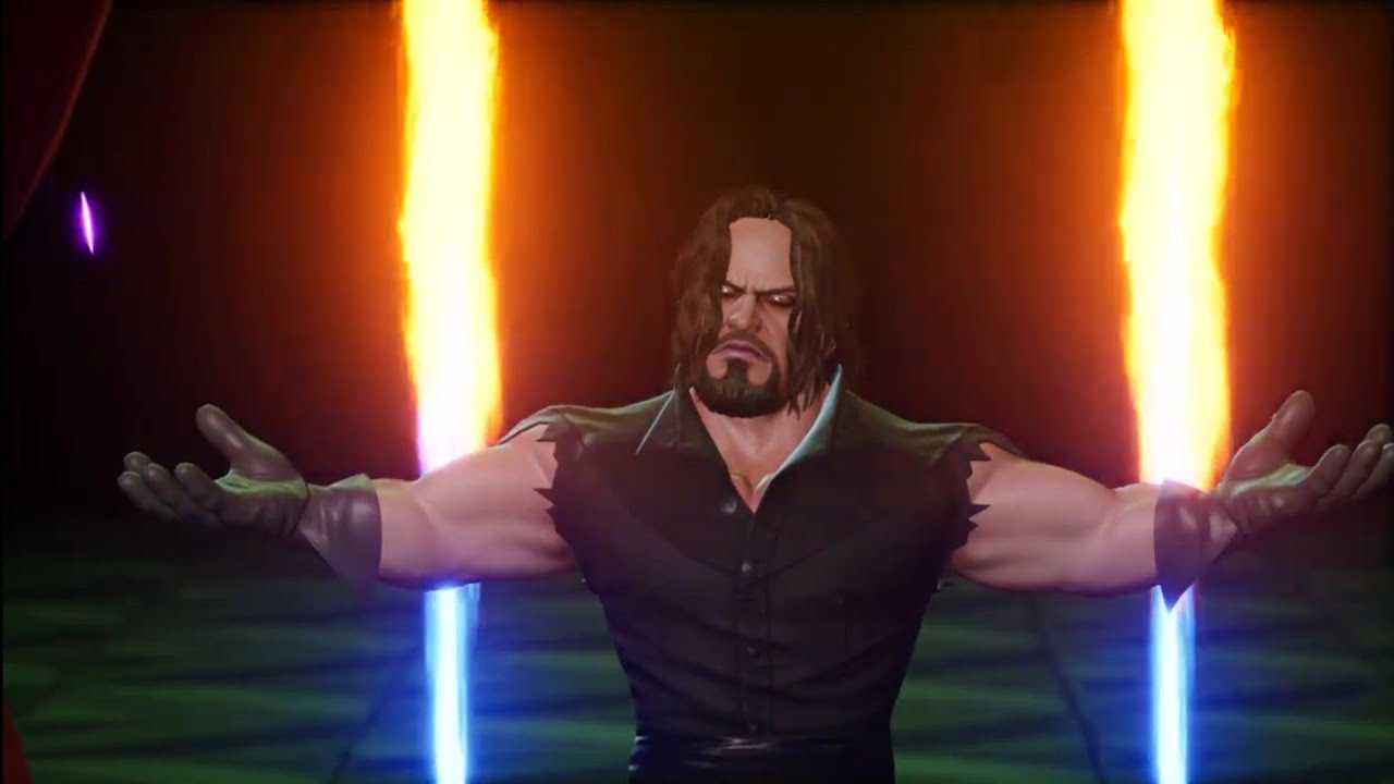 Undeetaker vs Yokozuna. WWE 2K Battlegrounds