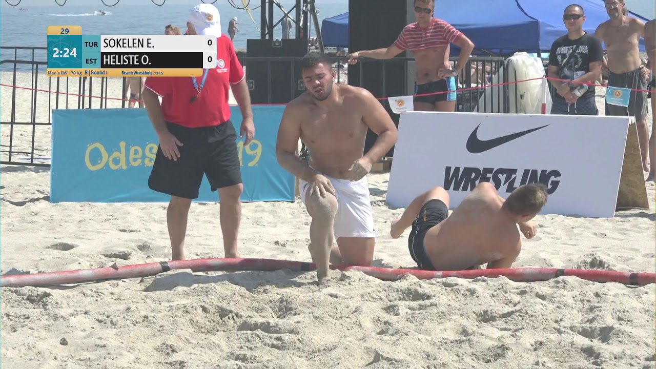 Round 1 Men's BW - +70 kg: E. SOKELEN (TUR) v. O. HELISTE (EST)