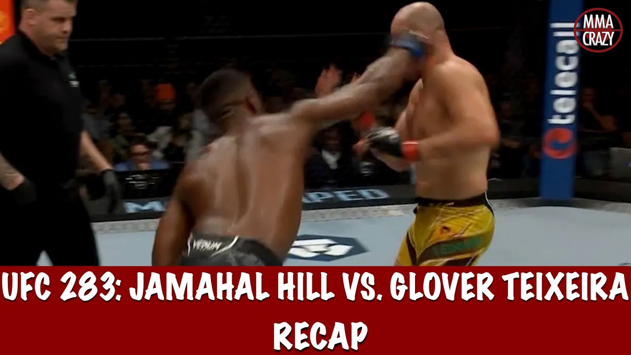 UFC 283: Glover Teixeira vs. Jamahal Hill Recap background